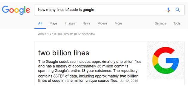 amazing facts google