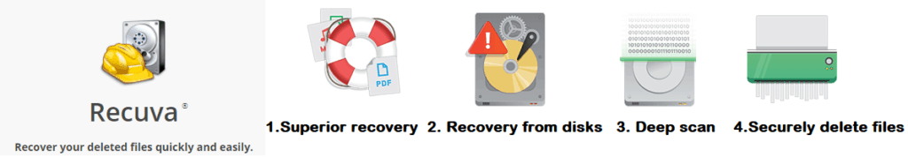 Recuva recover deleted files