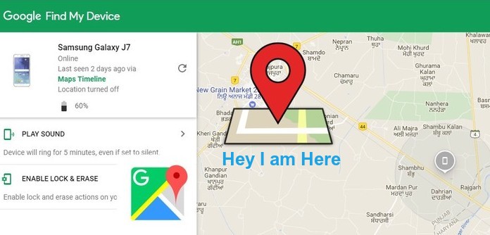 remove find my device android