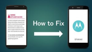 How to Remove Warning Bootloader Unlocked Message on Moto G3/E2/X   how-to