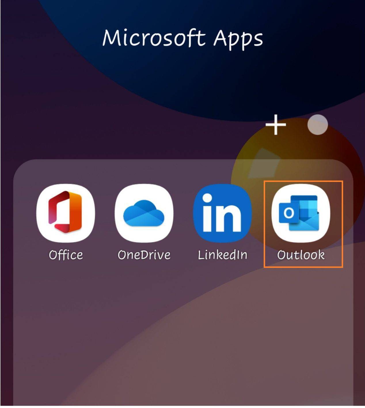 1st-step for Outlook app