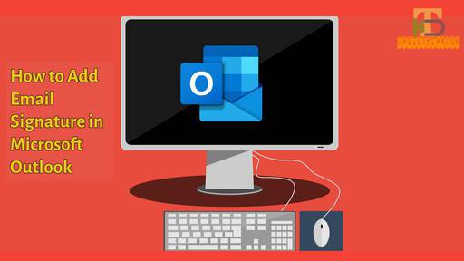 How to Add Email Signature in Microsoft Outlook | DroidTechKnow   how-to