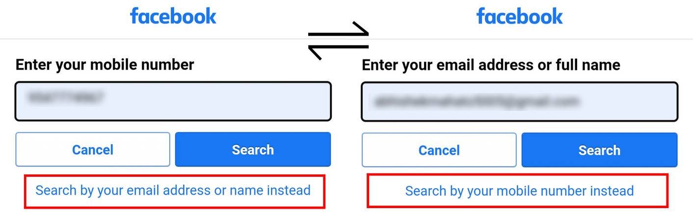 switching login ways
