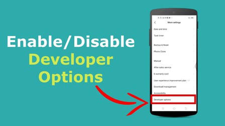 How To Enable/Disable Developer Options In Vivo Smartphones   how-to