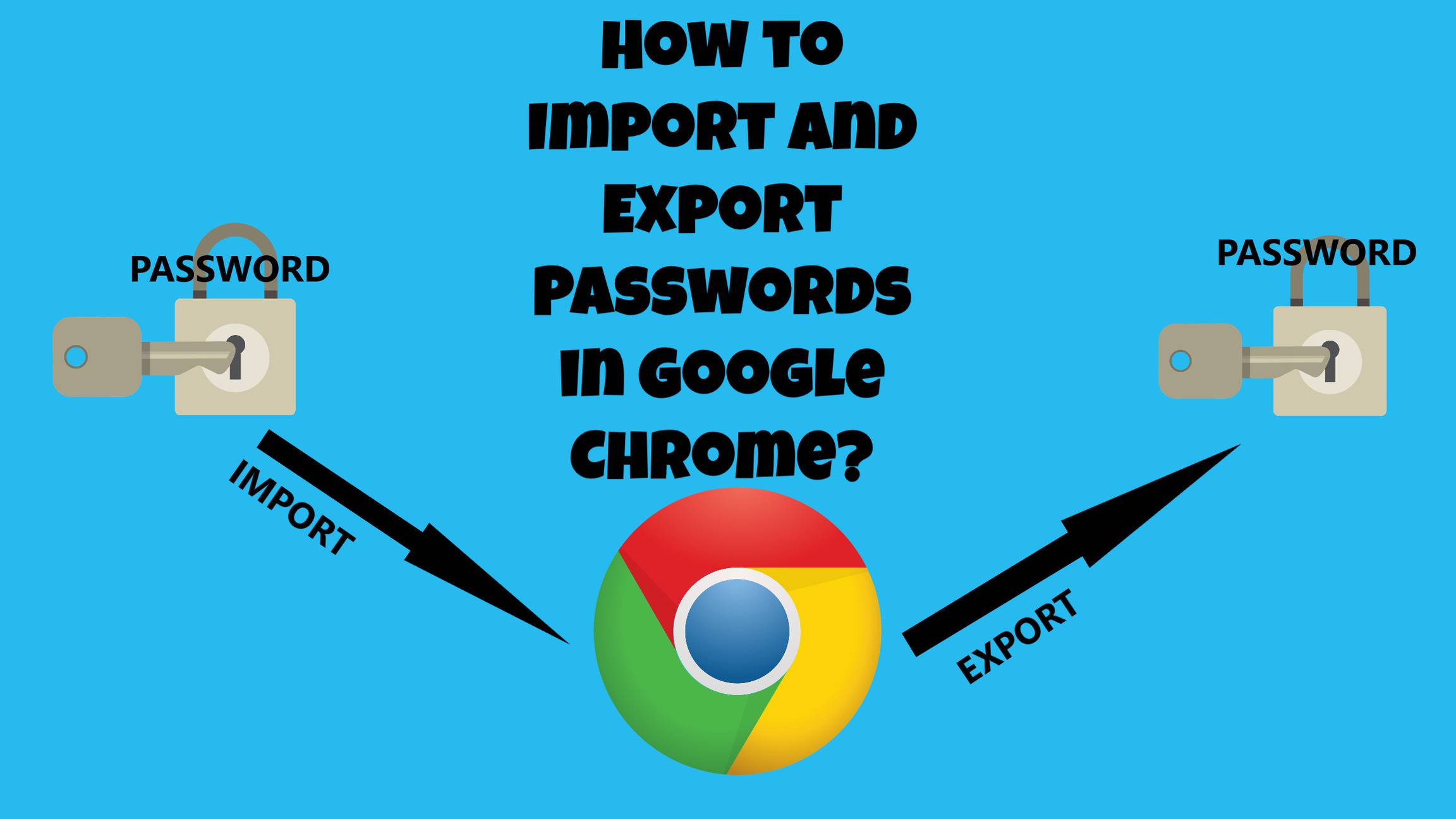 import and export passwords