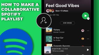 how to make a collaborative spotify playlist