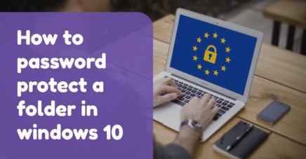 How To password Protect A Folder In Windows 10 | DroidTechKnow   how-to
