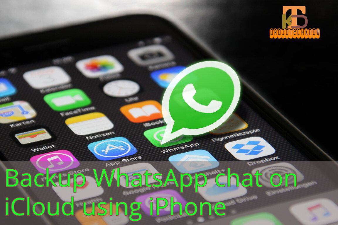 WhatsApp backup - How To Backup WhatsApp Chats on iCloud using iPhone