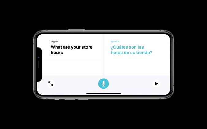 Apple translate google translate iOS features new features for Apple iPhone
