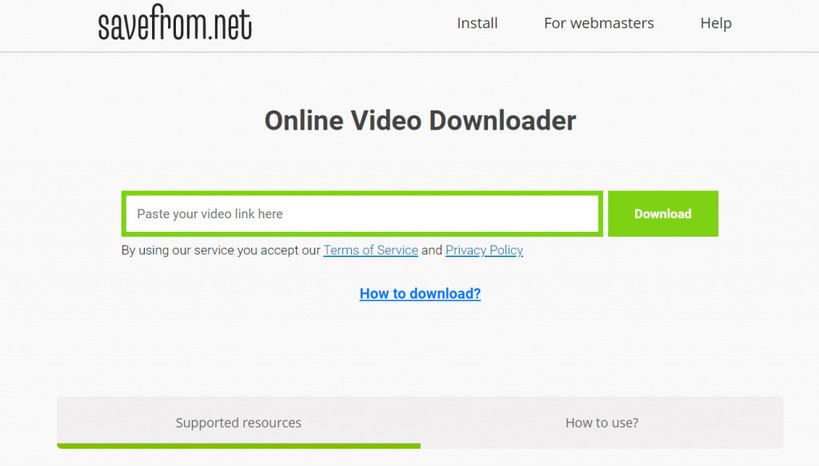 youtube video downloader and converter savefrom