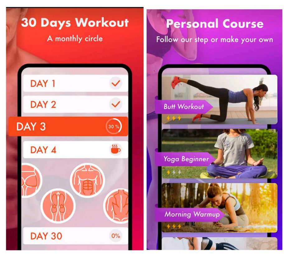 Fitness Home App Picture