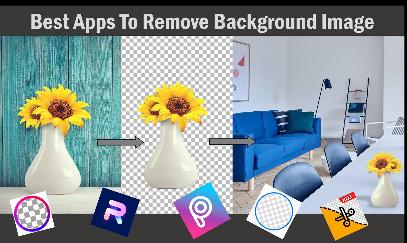 Đừng quá lo lắng vì nền trắng của bức ảnh. Ứng dụng Removing Background trên Android được thiết kế đặc biệt để loại bỏ phông nền không mong muốn của bức ảnh chỉ trong vài giây. Bấm vào hình ảnh liên quan để xem chi tiết về ứng dụng!