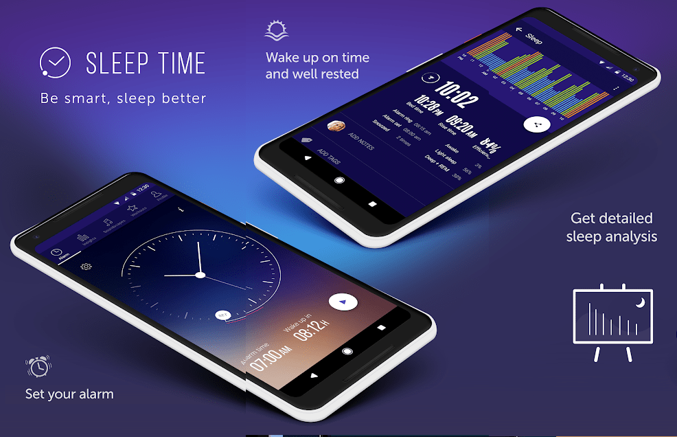 Sleep Cycle alarm clock strip