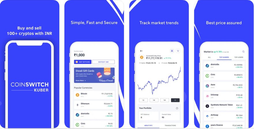 best crypto buying app in india