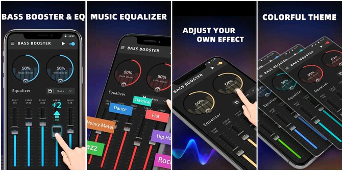 Bass Booster and Equalizer best Equalizer apps