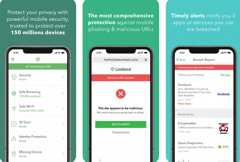lookout mobile security