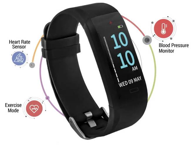 GOQII Vital 2.0: best fitness band under 3000 in india
