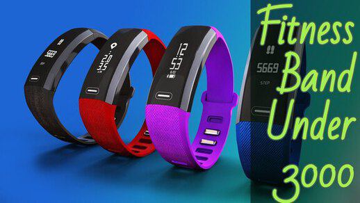 top fitness band under 3000