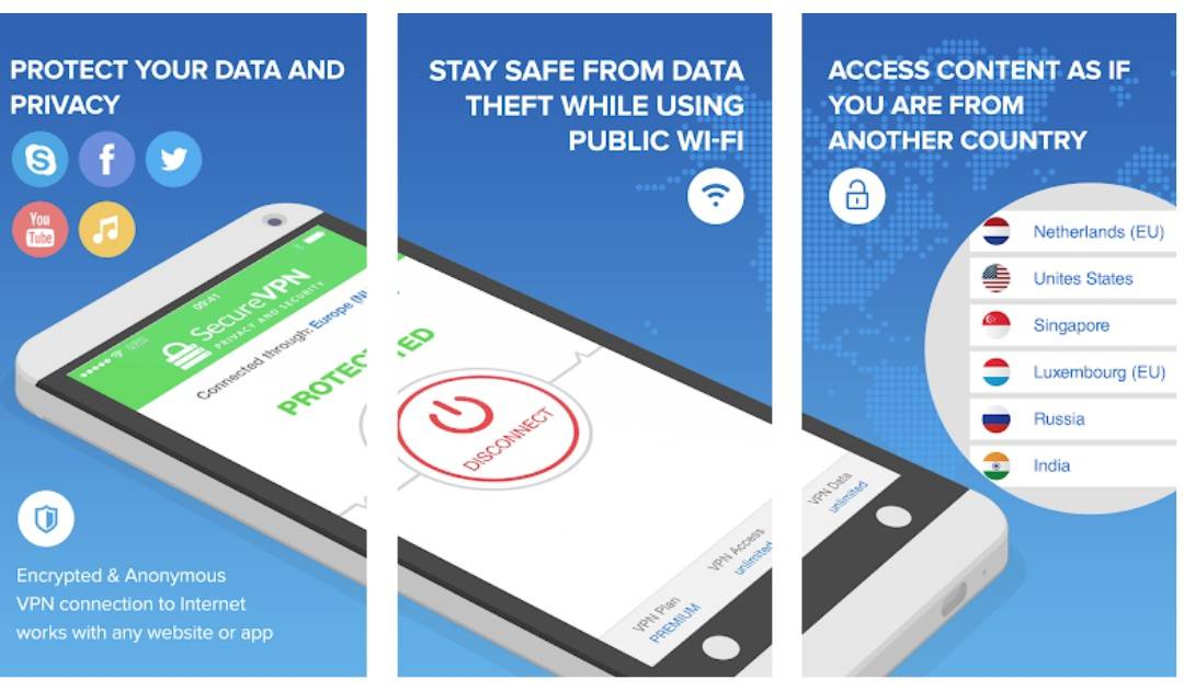 free vpn account for android phones