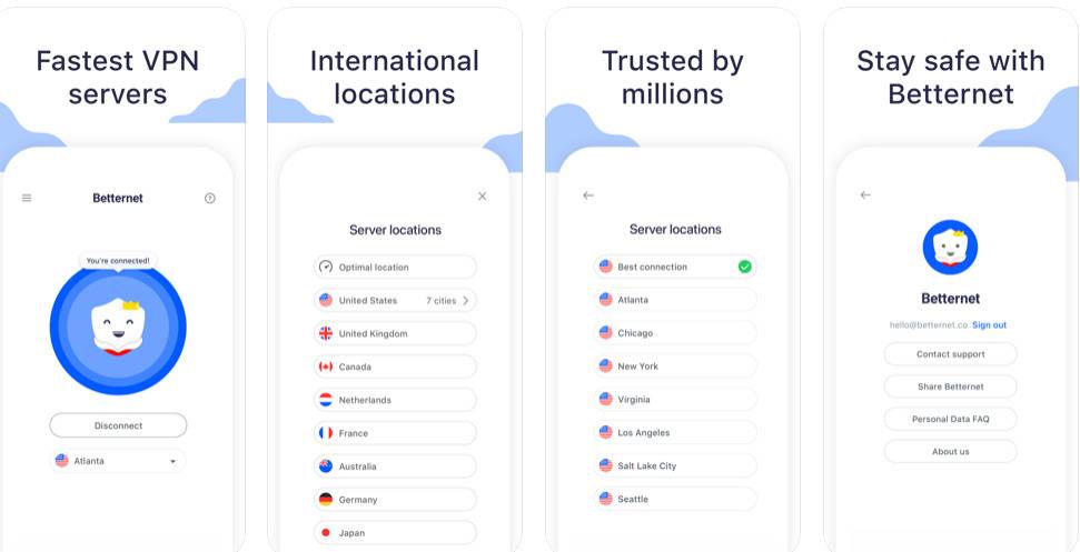 betternet vpn works in any country