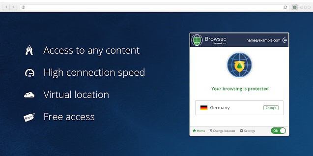 Browsec vpn free vpn for opera как включить