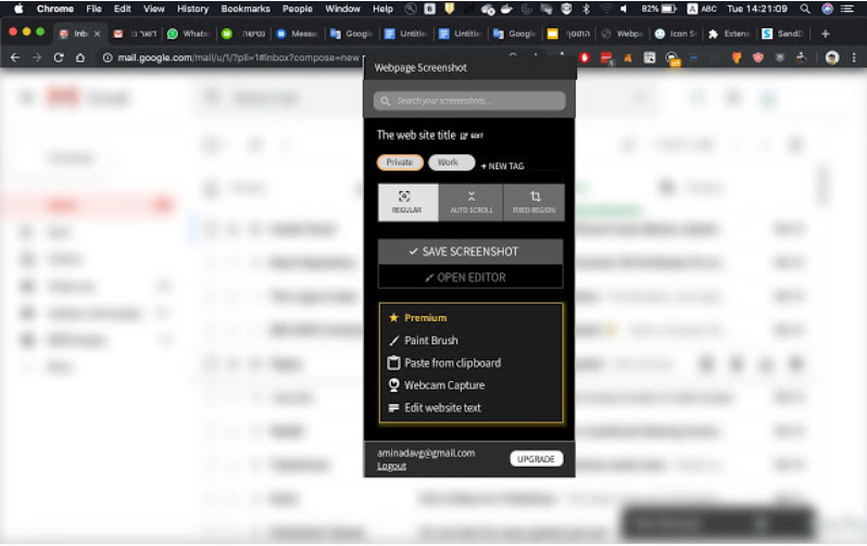 screenshot editor extension chrome