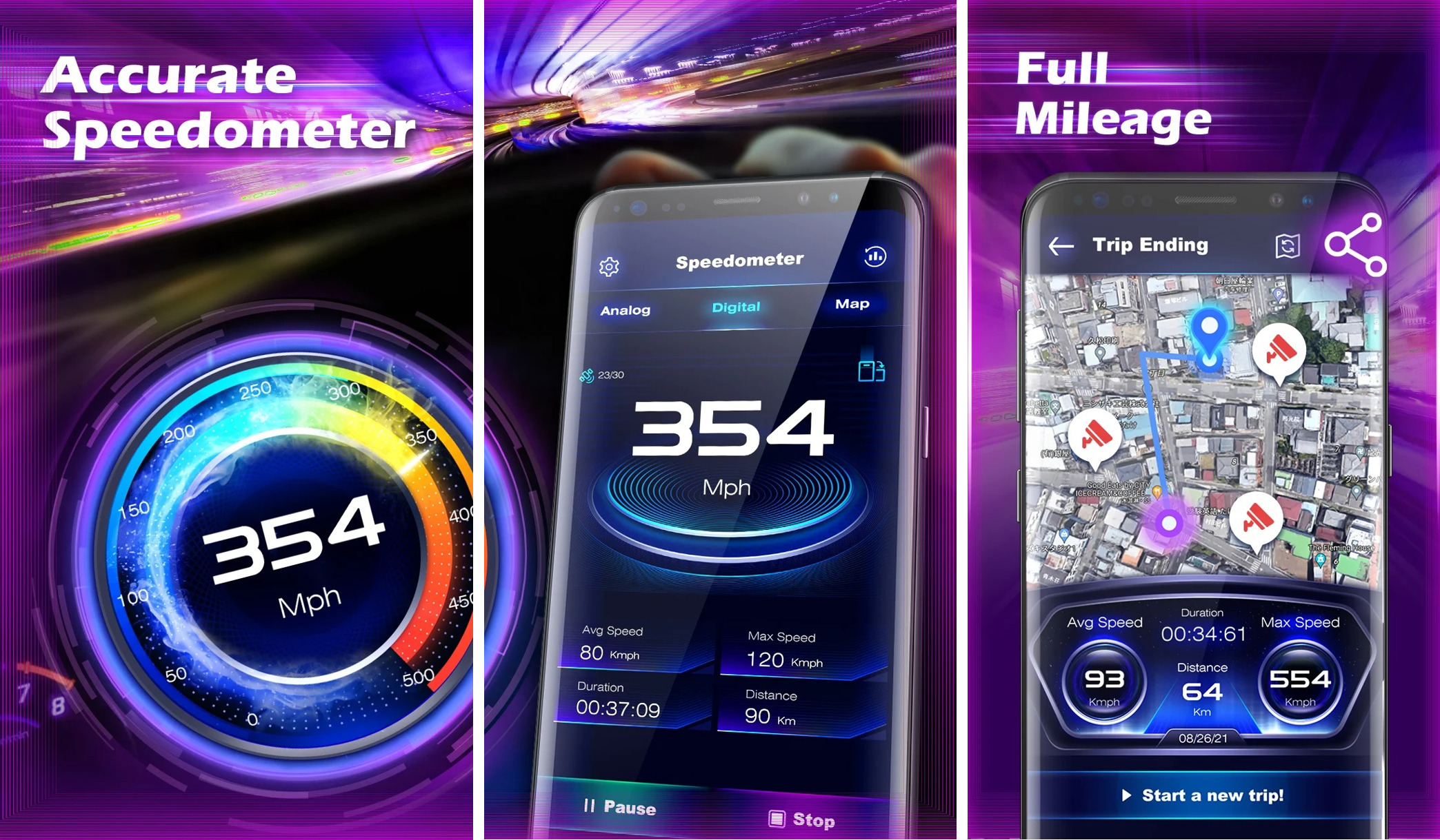 Beste GPS Speedometer - Odometer App-Alternativen und ähnliche Apps