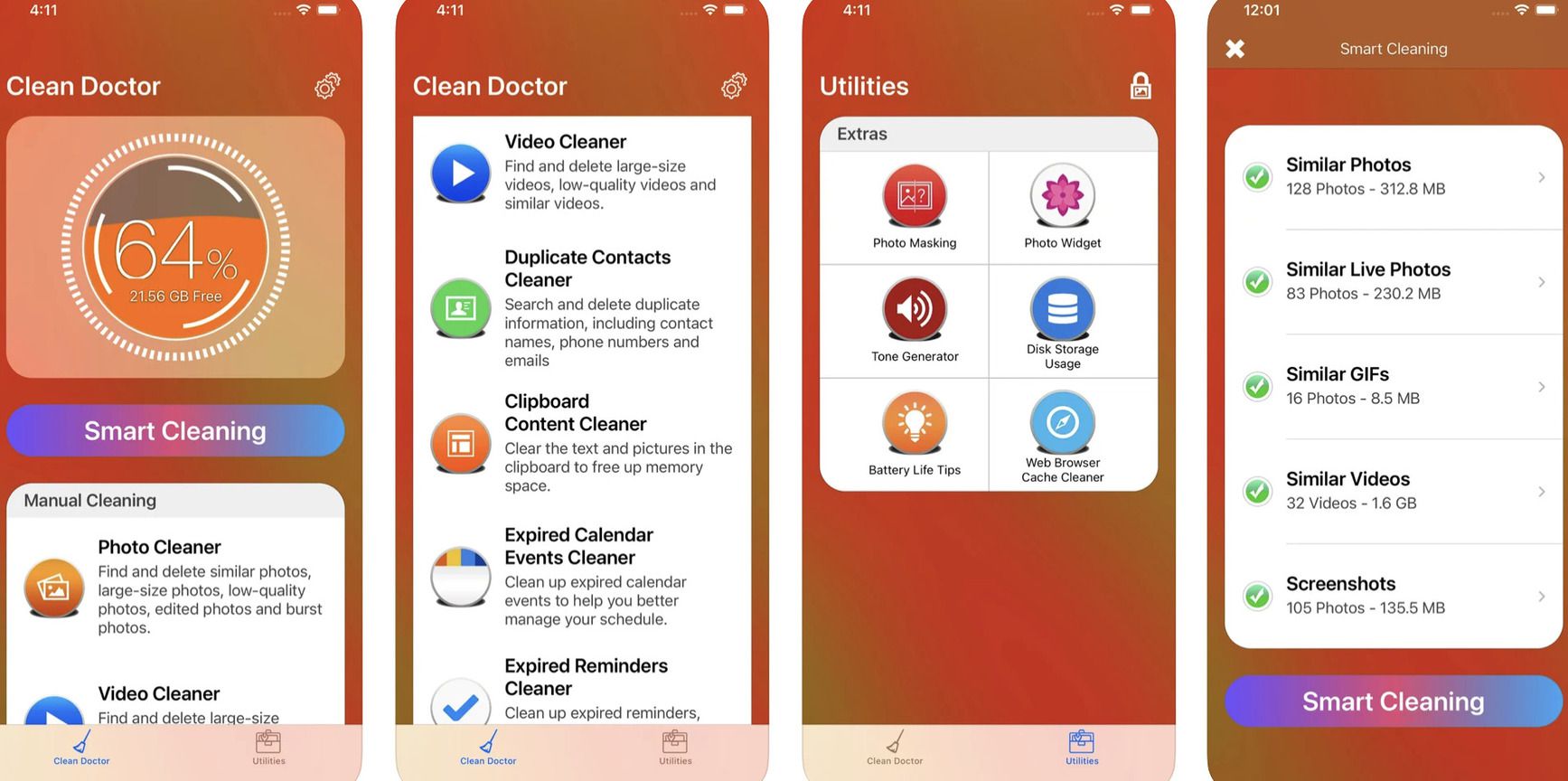 Phone Cleaner для iphone. Pre-Staged app Cleanup.