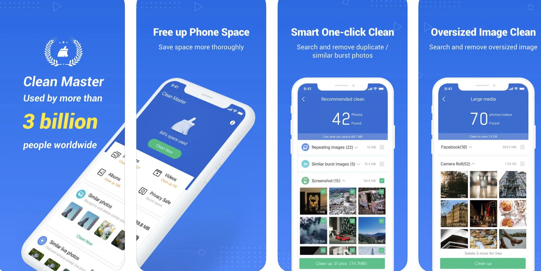 Cleaner Master: best iphone cleaner and optimizer