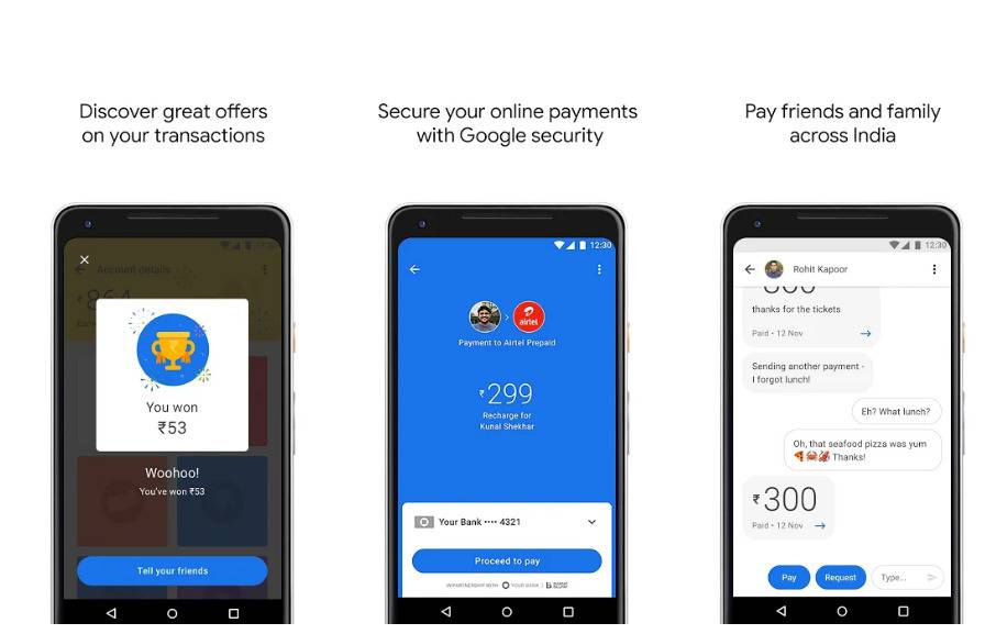 use google pay in store