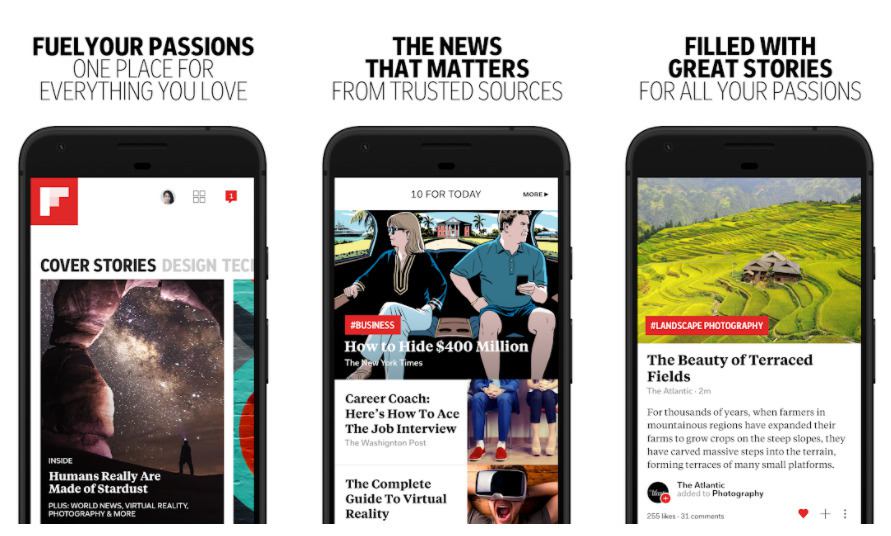 flipboard news for you