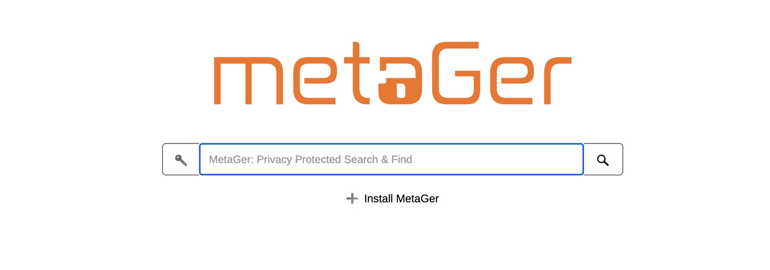MetaGer: search engine that does not track you