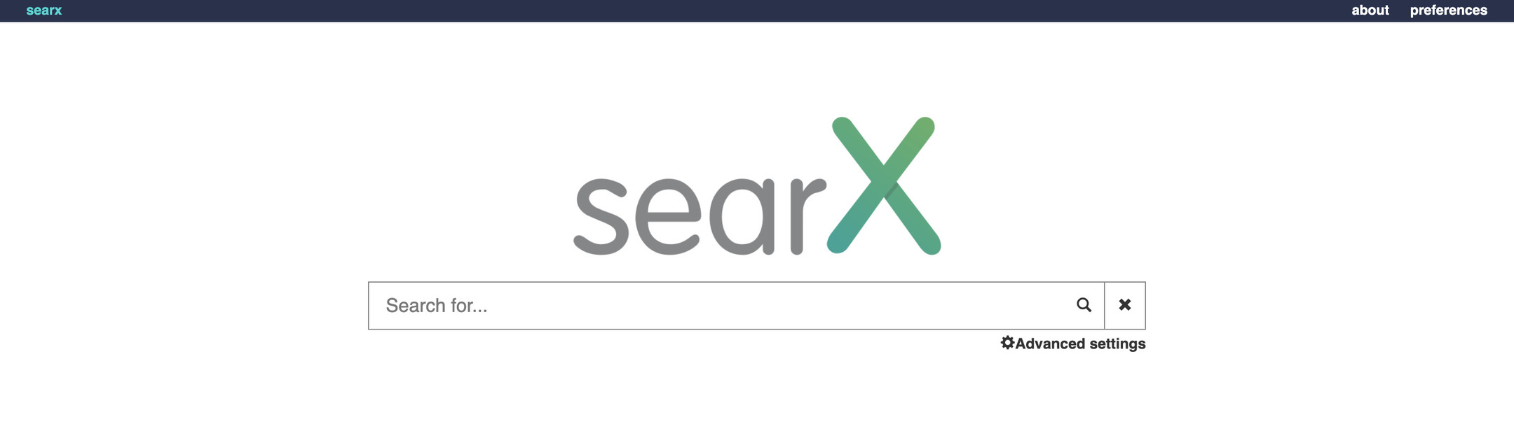 searx: privacy oriented web browser