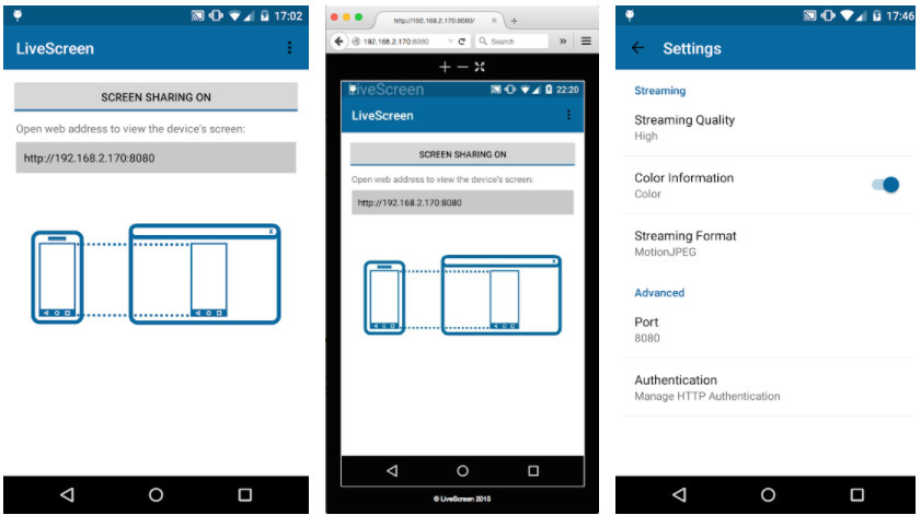 LiveScreen best screen mirroring apps