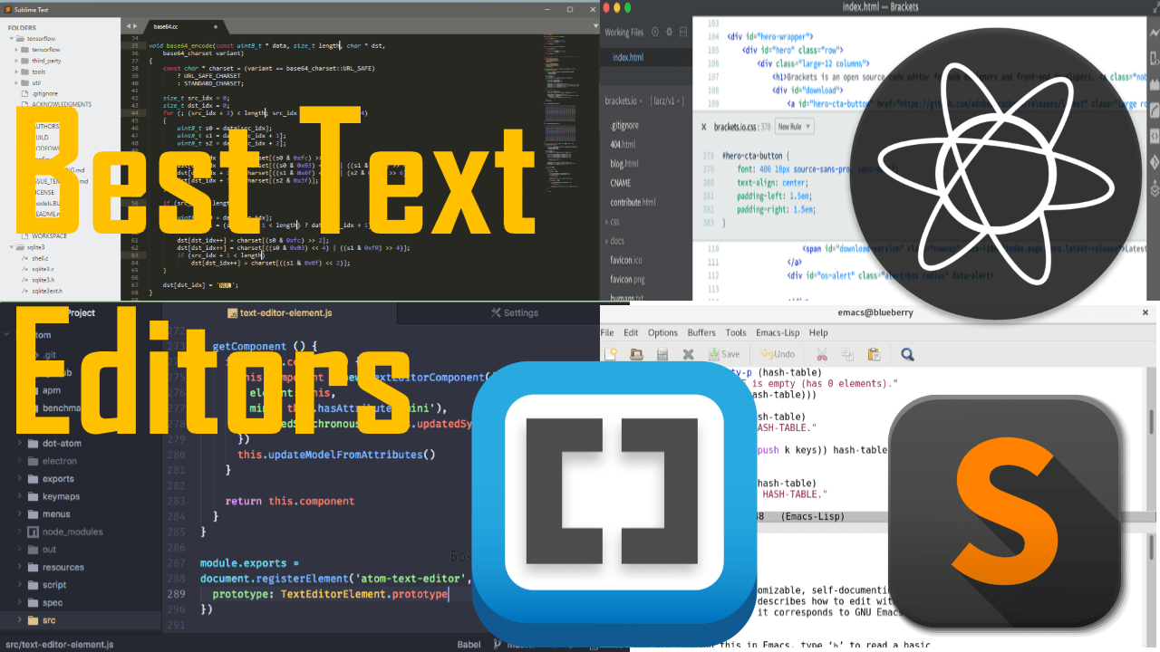 best text editor for writing