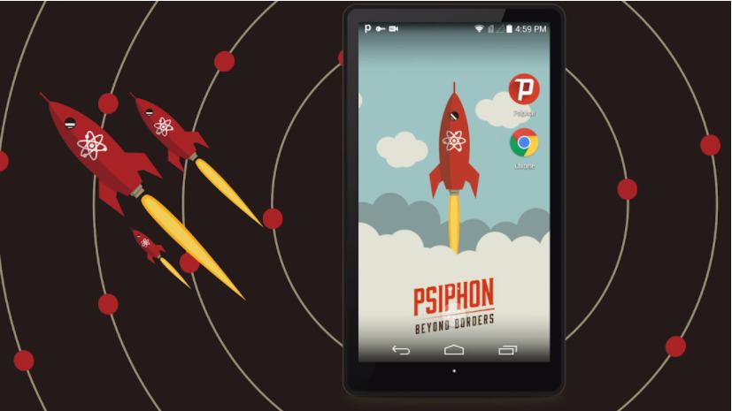 Psiphon browser for Android