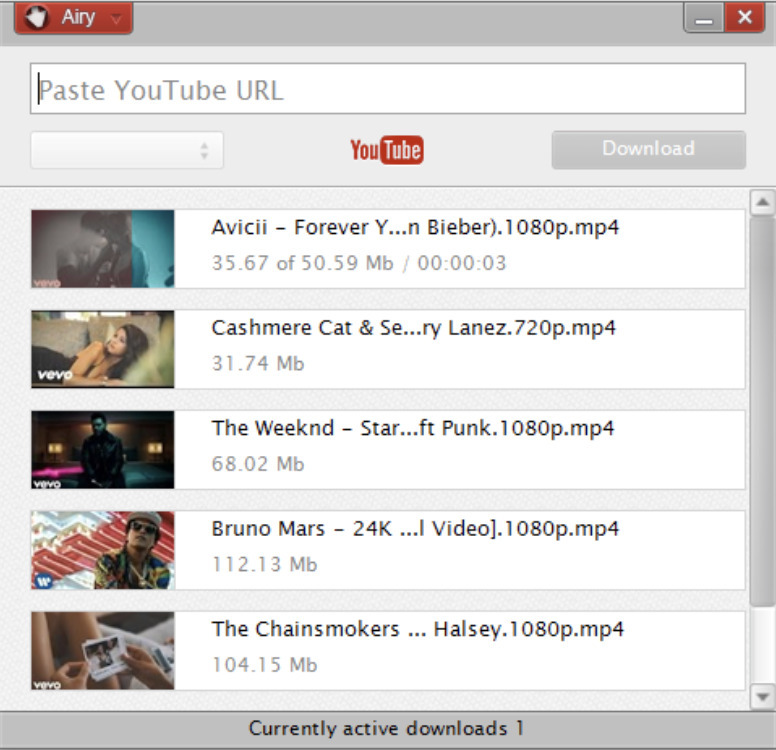 Airy: best youtube downloader chrome extension 