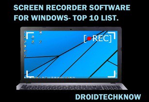 Screen Recorder Softwares for Windows PC - updated top 10 list (2018)   top-things