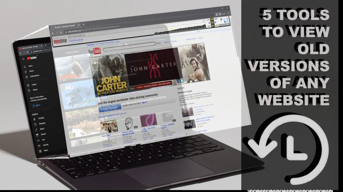5 Tools to View Old Versions of Any Website   top-things