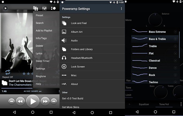 poweramp strip