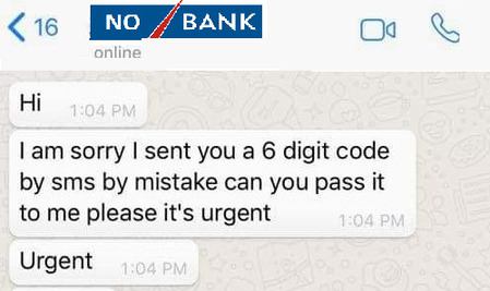 WhatsApp safety OTP scam