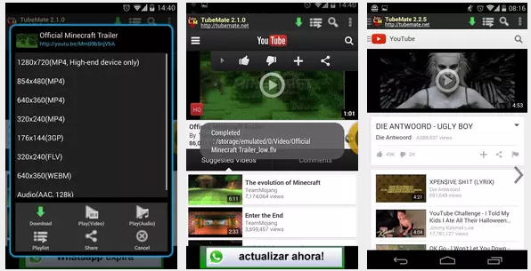 how to download youtube videos on android phone directly